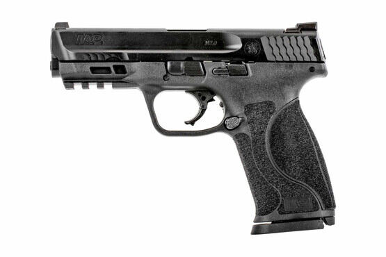 Smith & Wesson m&p9 2.0 4.25-inch barrel in black features interchangeable grips